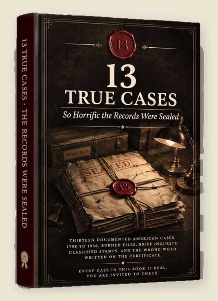13 True Cases So Horrific the Records Were Sealed